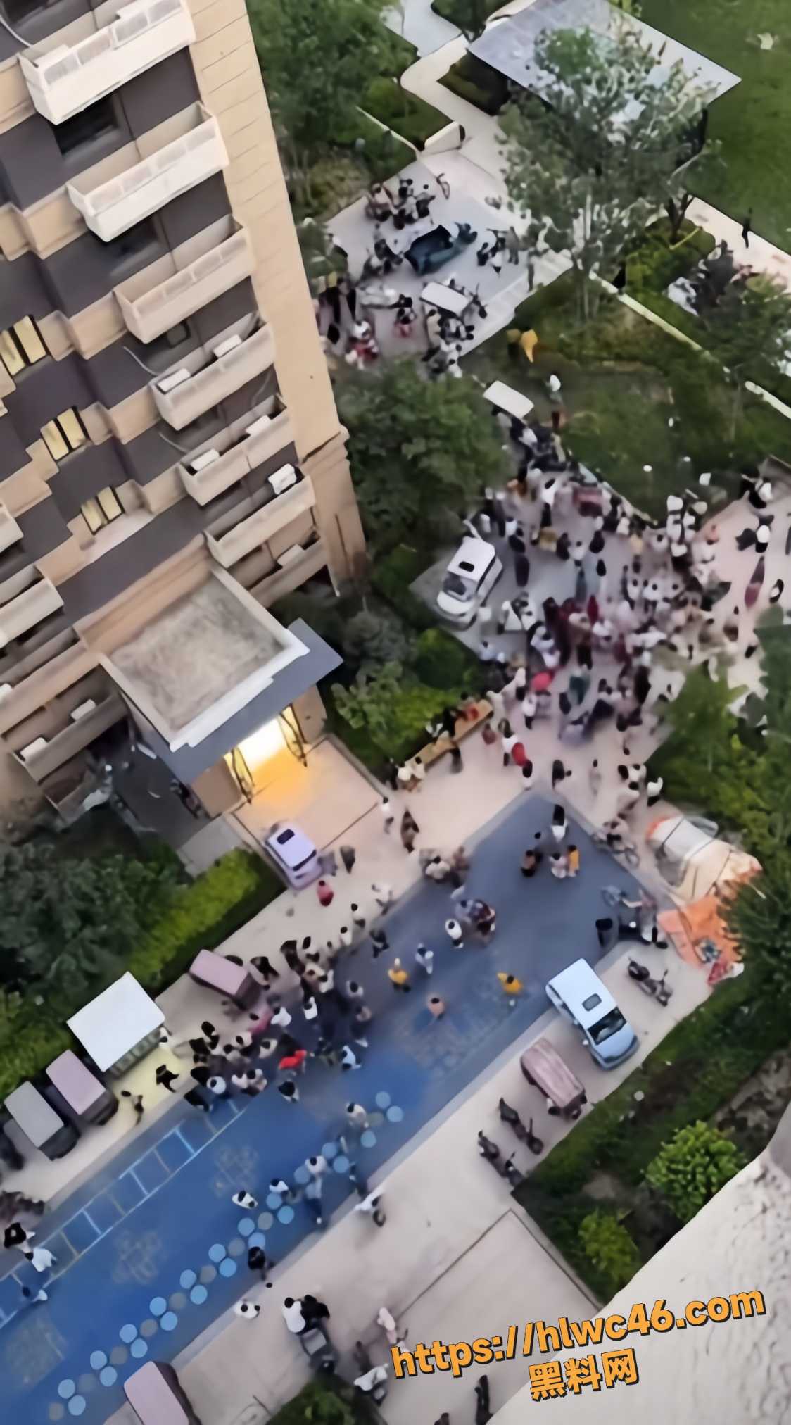 容城榆梅苑吃瓜现场视频2