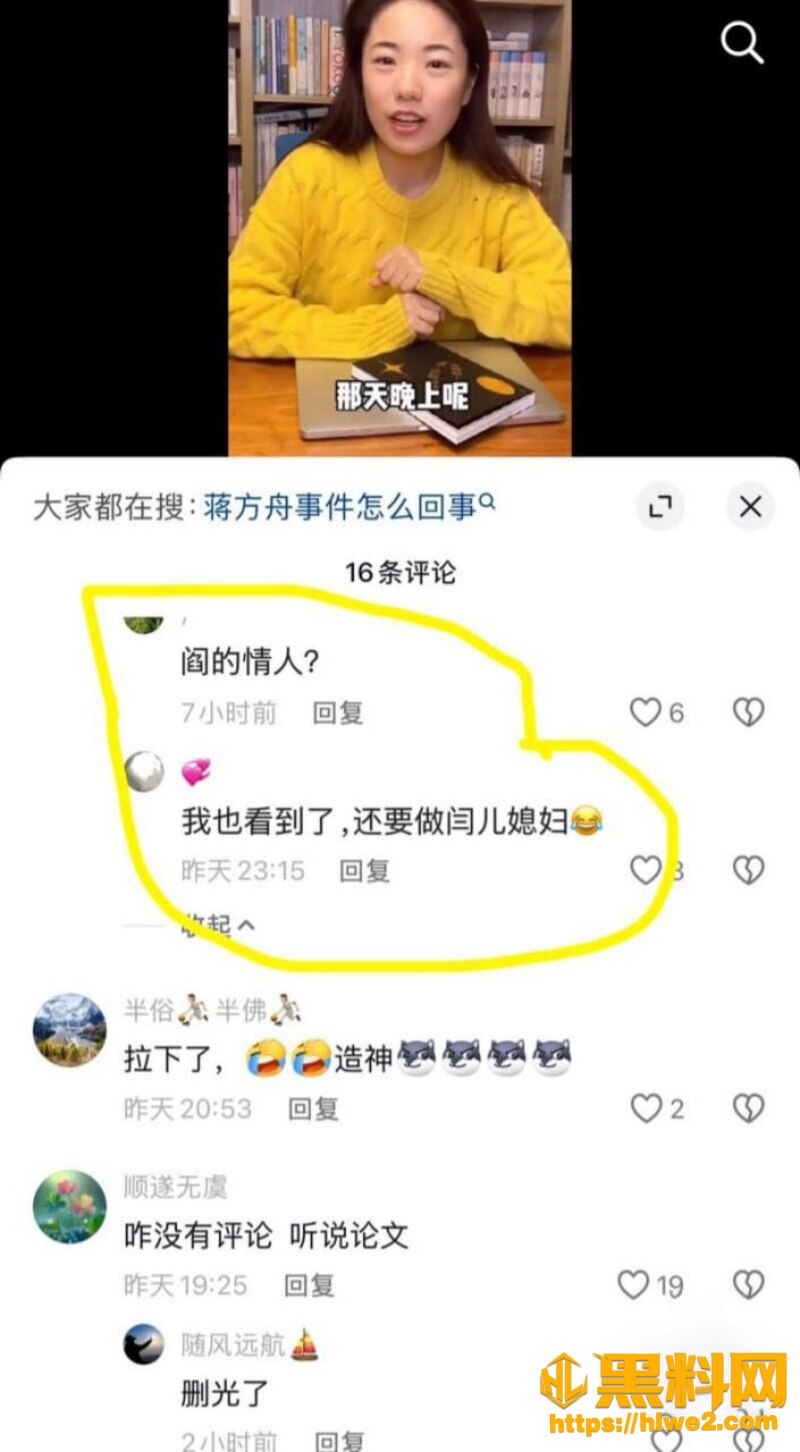 蒋方舟论文造假风波31