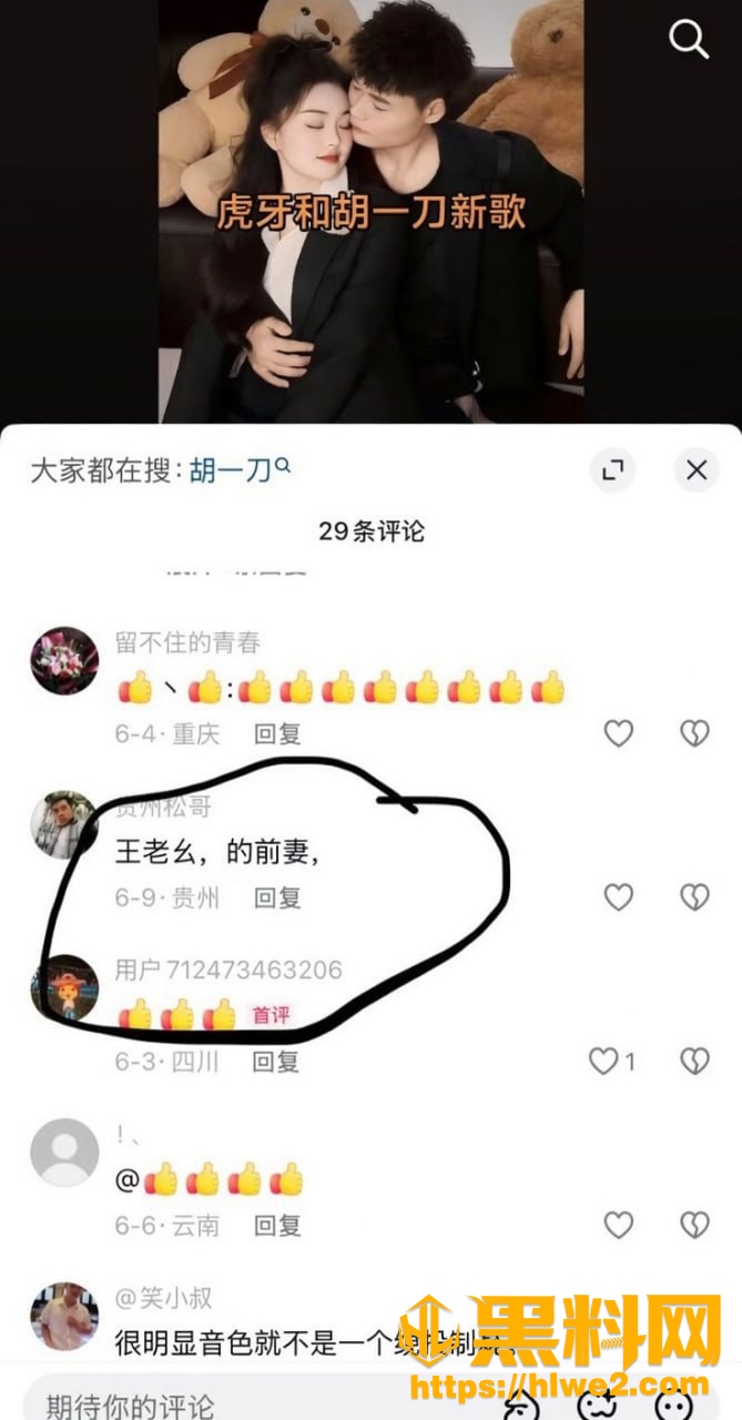 胡一刀出轨事件26