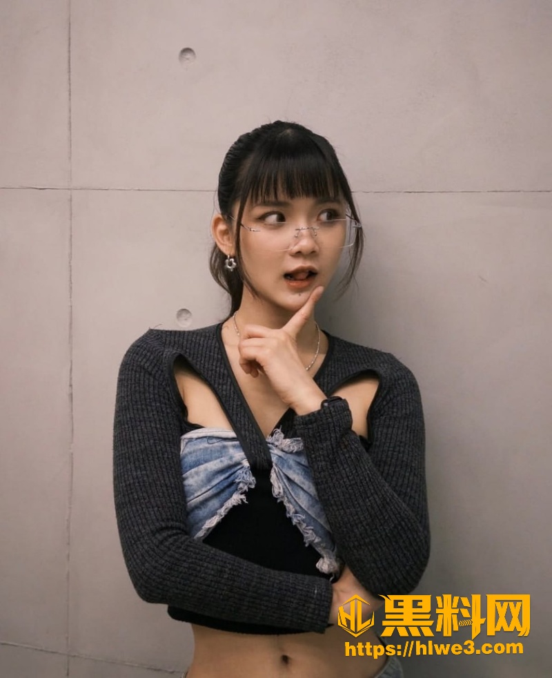 极品高颜值短发小网红3