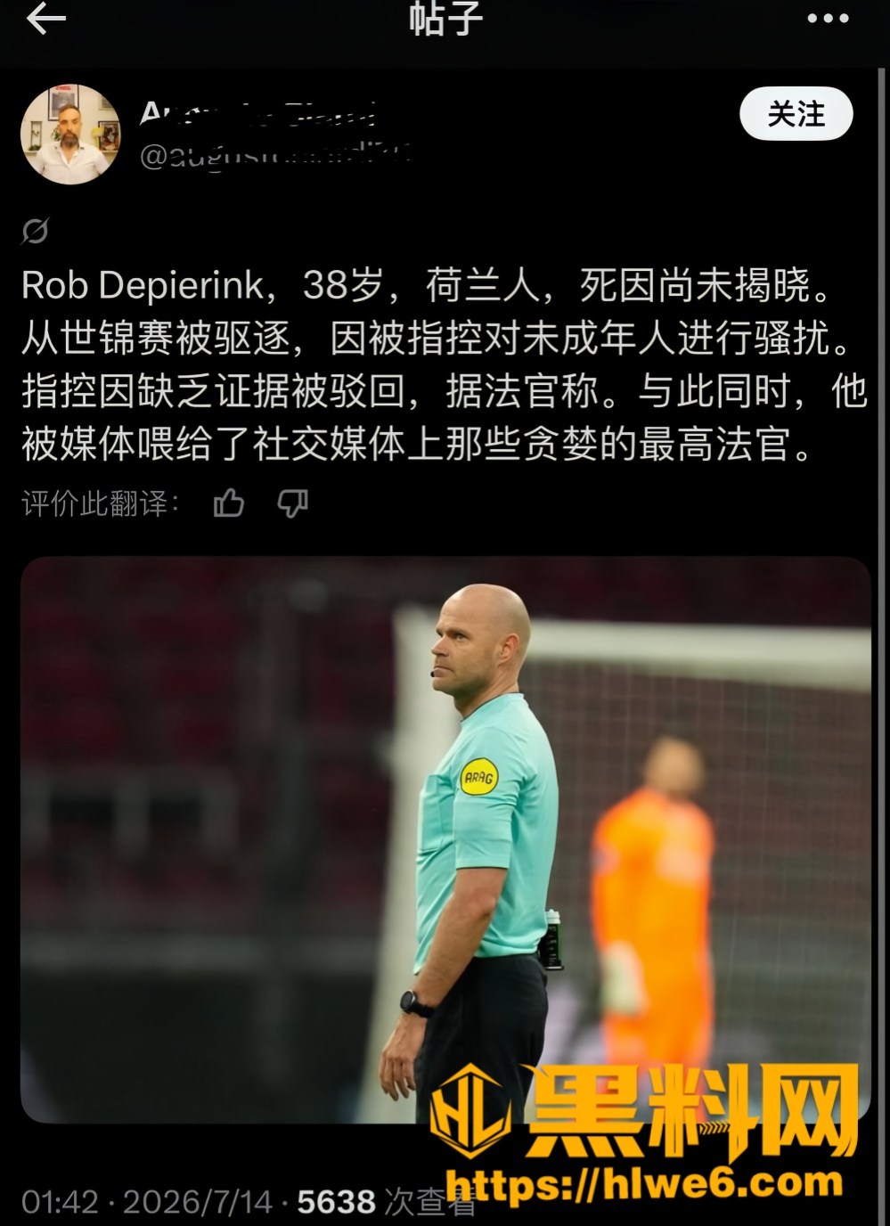 罗布迪佩林克死亡真相8