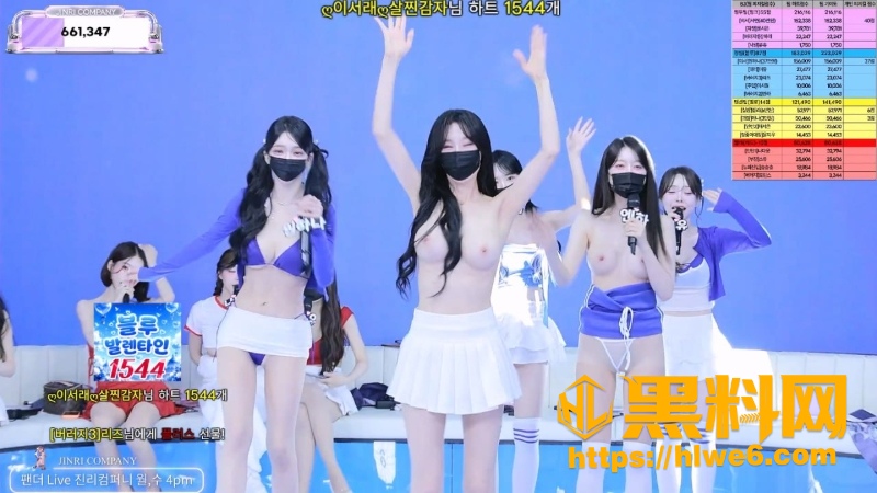 韩国BJ脱衣舞女团最新福利5