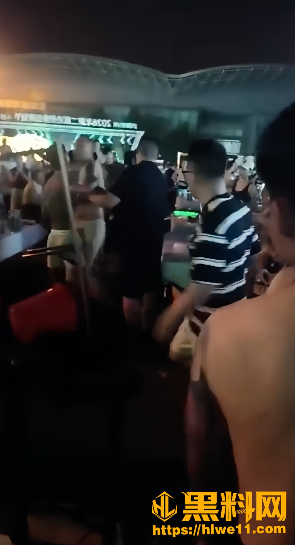 广西北海夜市街1