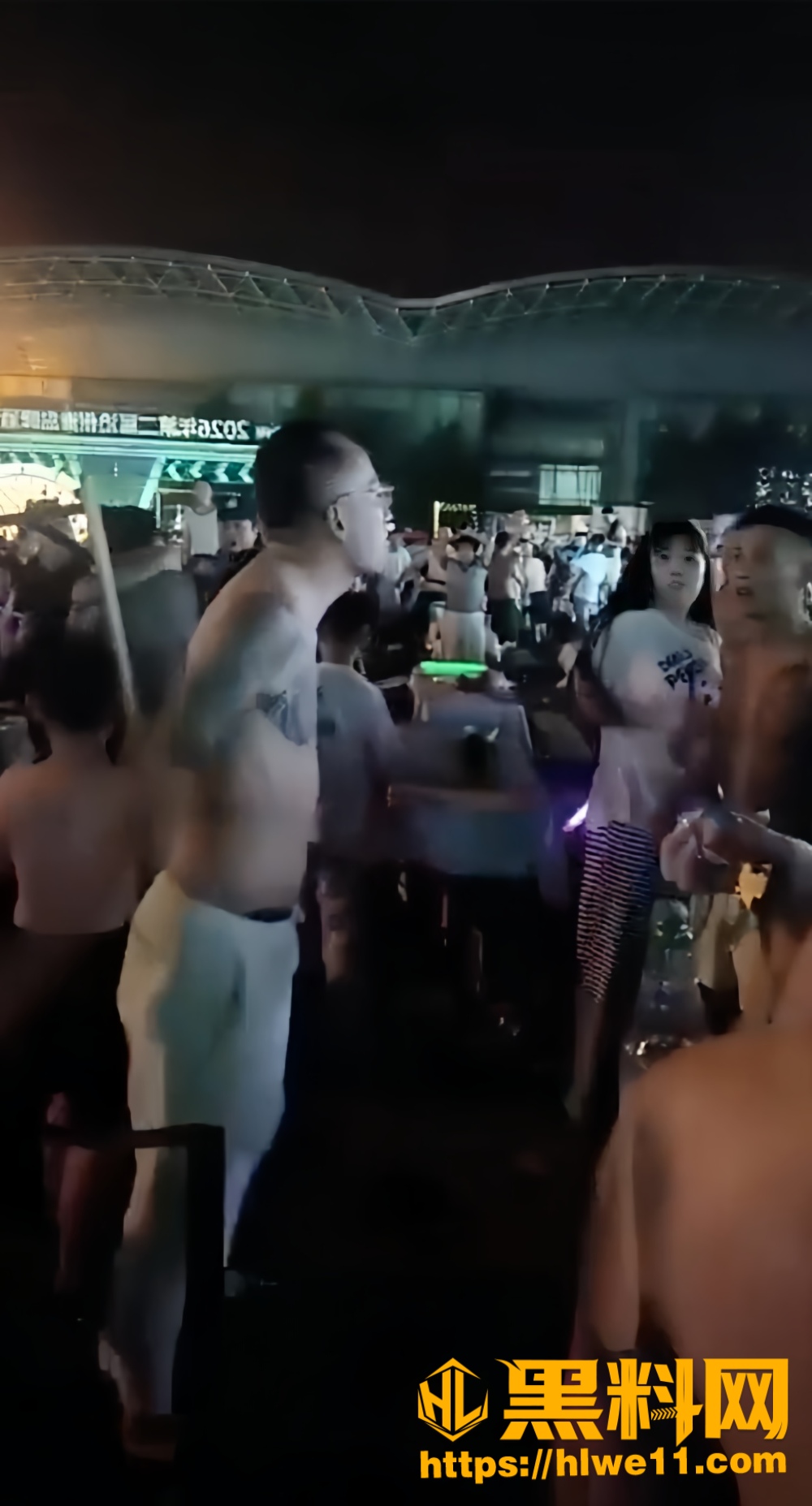 北海夜市街打架事件2