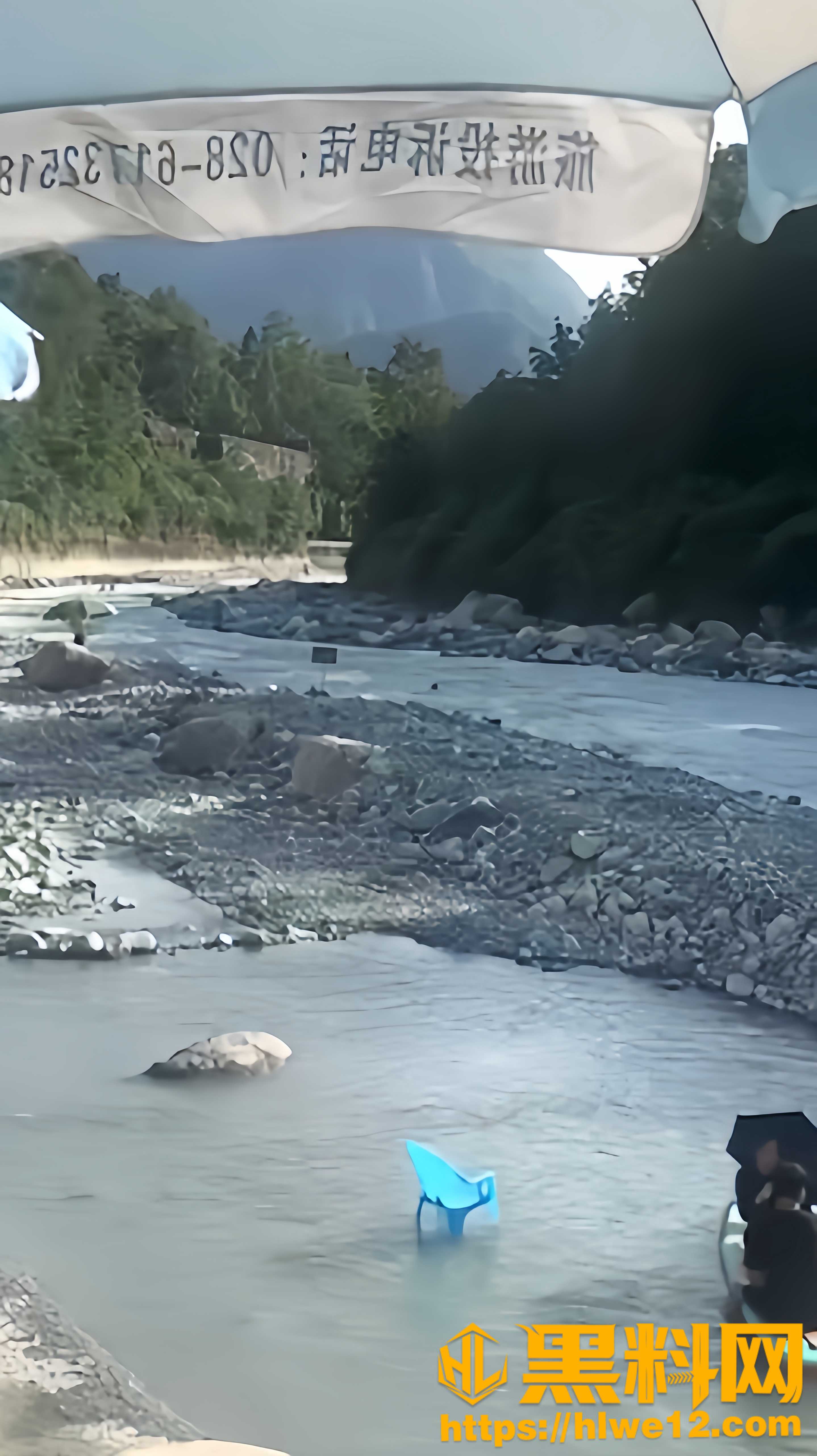 都江堰虹口景区救援事件1
