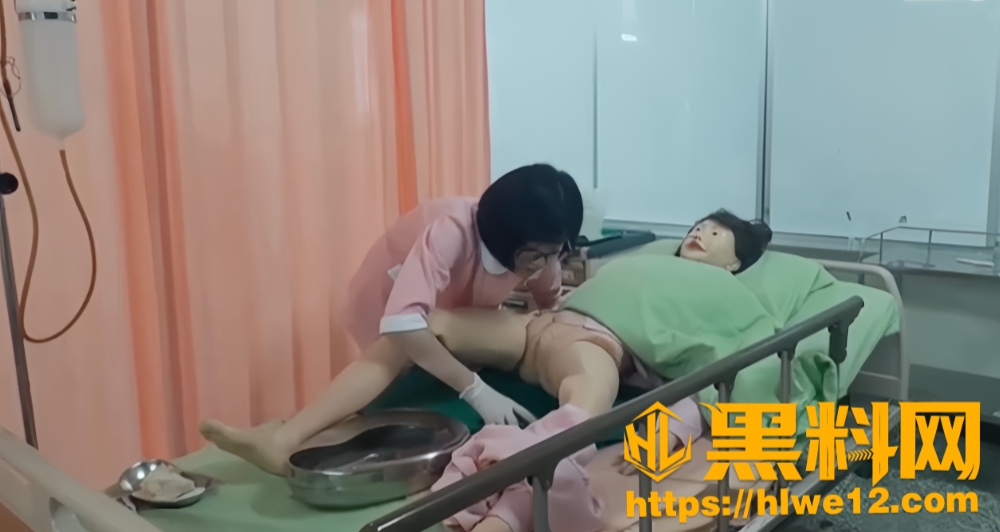 美女护士灌肠教学技巧6