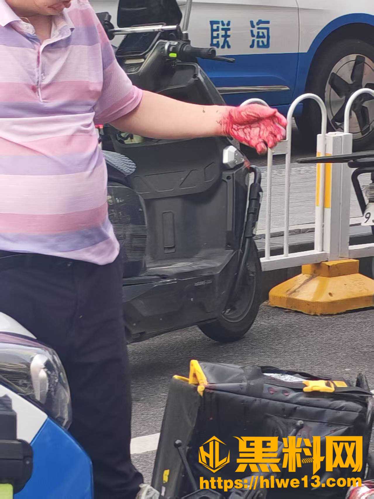 司机刀外卖员事件