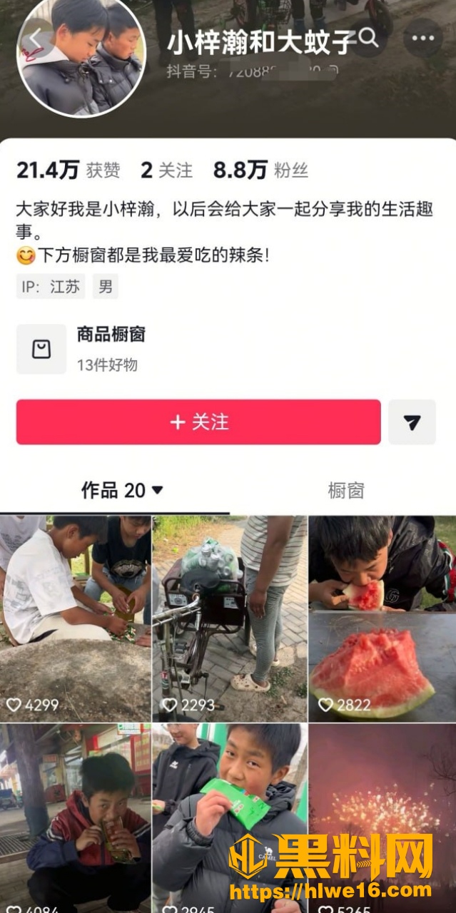 抖音网红小梓瀚打架视频